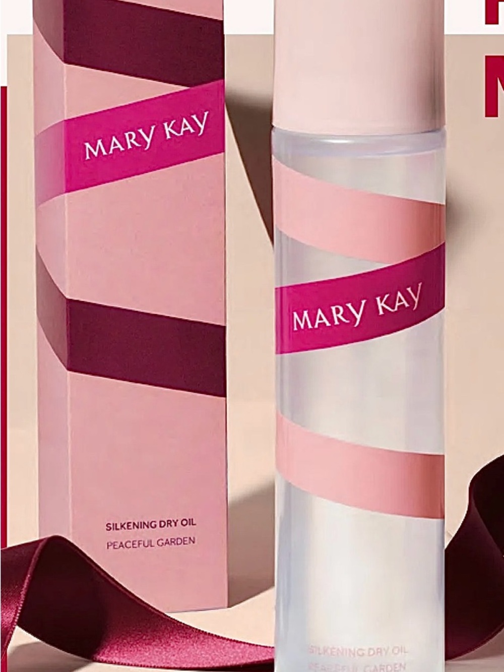 Mary Kay Silkening Dry Oil – Peaceful Garden